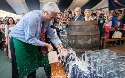 Tutto pronto per la grande parata inaugurale dell’Oktoberfest Cuneo 2018