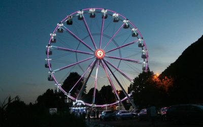 Al luna park del Paulaner Oktoberfest Cuneo 2022 arriva una ruota panoramica alta 35 metri